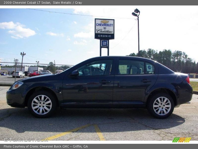 Slate Metallic / Gray 2009 Chevrolet Cobalt LT Sedan