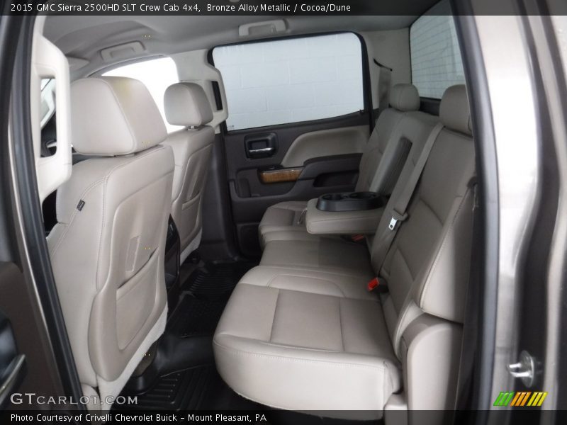 Bronze Alloy Metallic / Cocoa/Dune 2015 GMC Sierra 2500HD SLT Crew Cab 4x4