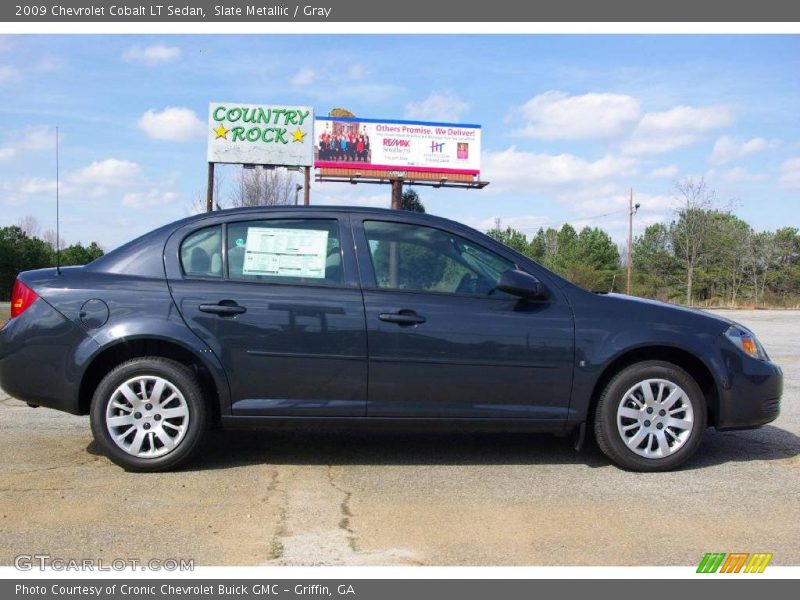Slate Metallic / Gray 2009 Chevrolet Cobalt LT Sedan