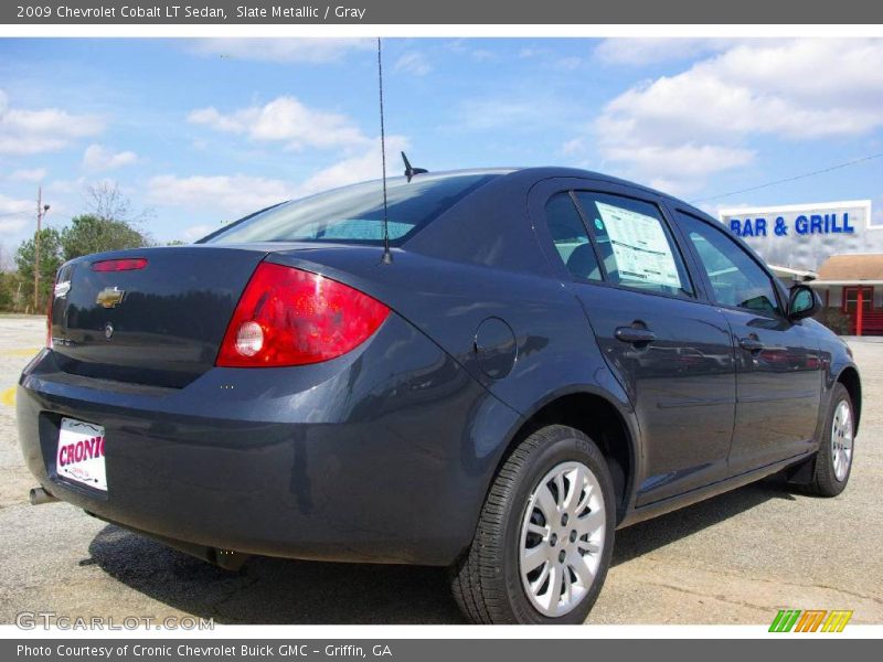 Slate Metallic / Gray 2009 Chevrolet Cobalt LT Sedan