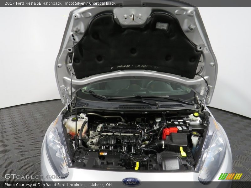 Ingot Silver / Charcoal Black 2017 Ford Fiesta SE Hatchback