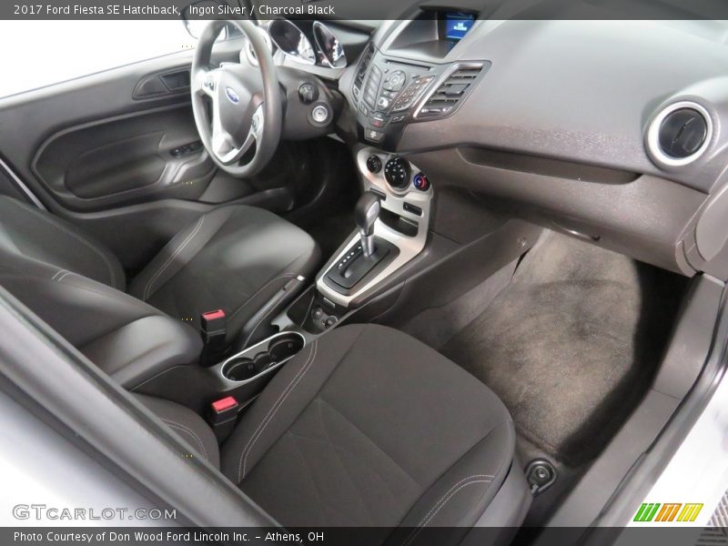 Ingot Silver / Charcoal Black 2017 Ford Fiesta SE Hatchback