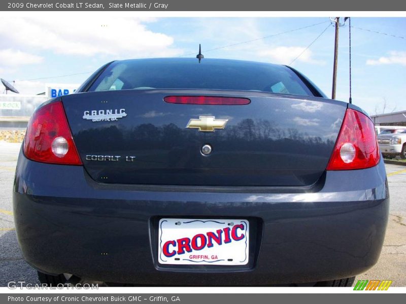 Slate Metallic / Gray 2009 Chevrolet Cobalt LT Sedan