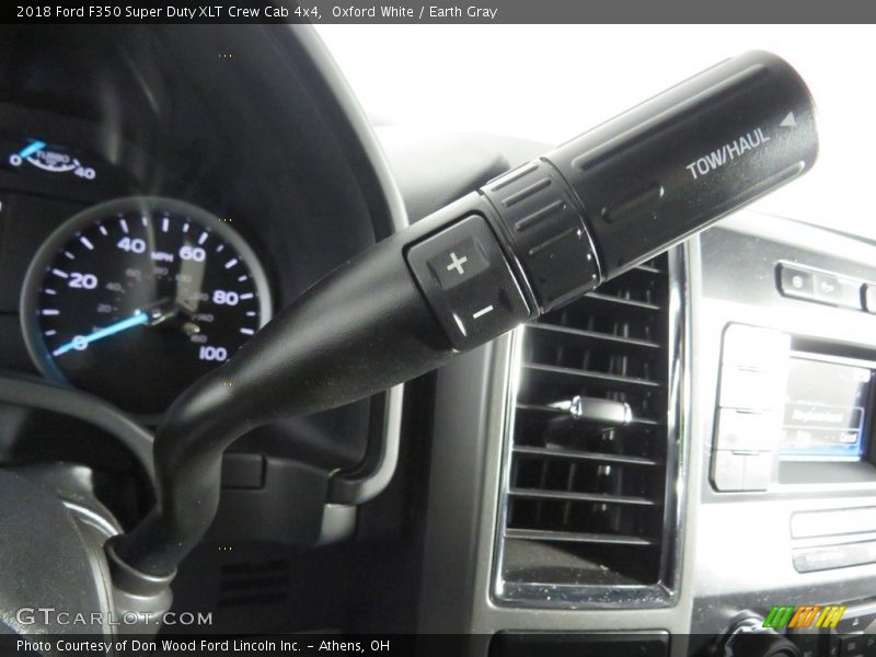 Oxford White / Earth Gray 2018 Ford F350 Super Duty XLT Crew Cab 4x4