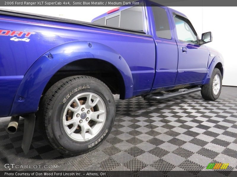 Sonic Blue Metallic / Medium Dark Flint 2006 Ford Ranger XLT SuperCab 4x4