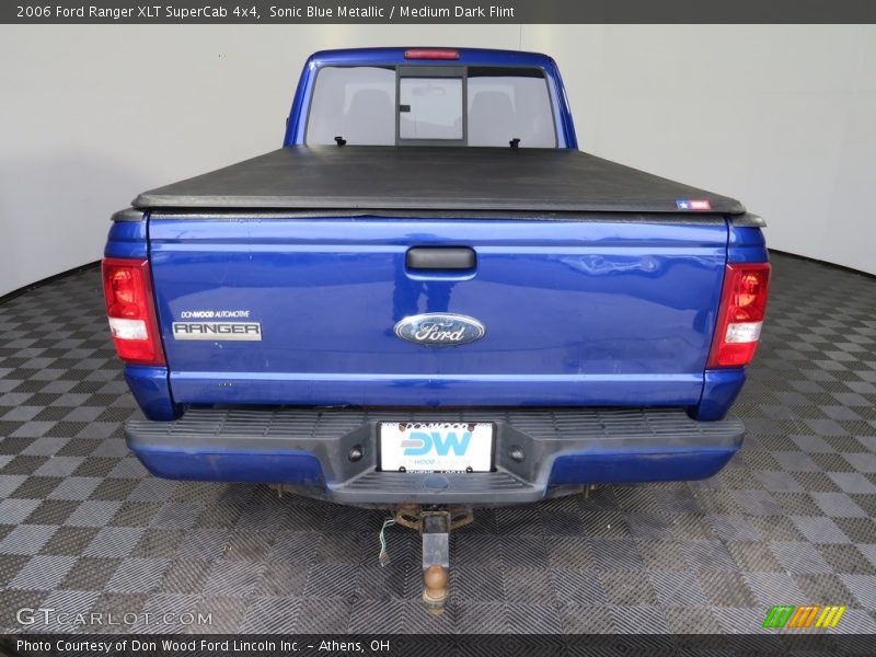 Sonic Blue Metallic / Medium Dark Flint 2006 Ford Ranger XLT SuperCab 4x4