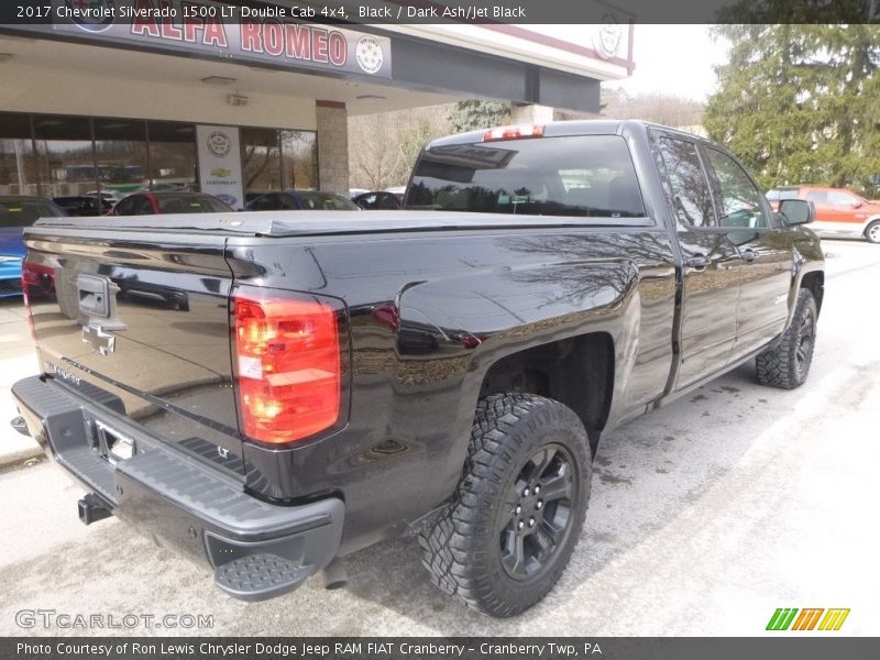 Black / Dark Ash/Jet Black 2017 Chevrolet Silverado 1500 LT Double Cab 4x4