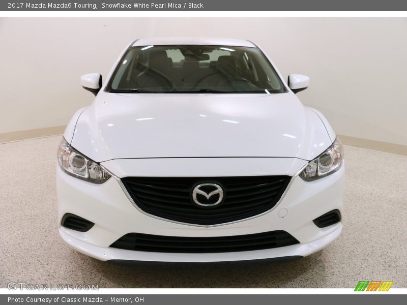 Snowflake White Pearl Mica / Black 2017 Mazda Mazda6 Touring