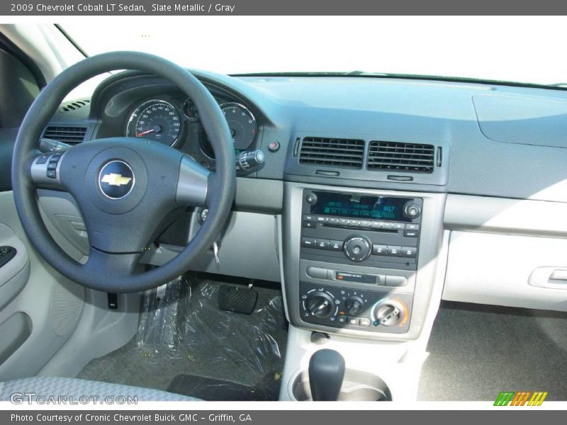 Slate Metallic / Gray 2009 Chevrolet Cobalt LT Sedan