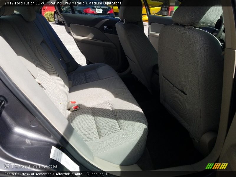 Sterling Grey Metallic / Medium Light Stone 2012 Ford Fusion SE V6