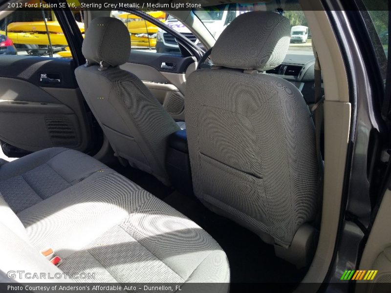Sterling Grey Metallic / Medium Light Stone 2012 Ford Fusion SE V6