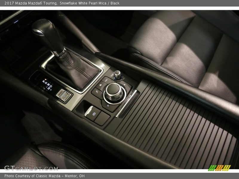 Snowflake White Pearl Mica / Black 2017 Mazda Mazda6 Touring