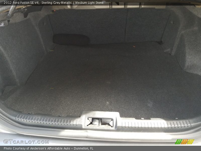 Sterling Grey Metallic / Medium Light Stone 2012 Ford Fusion SE V6