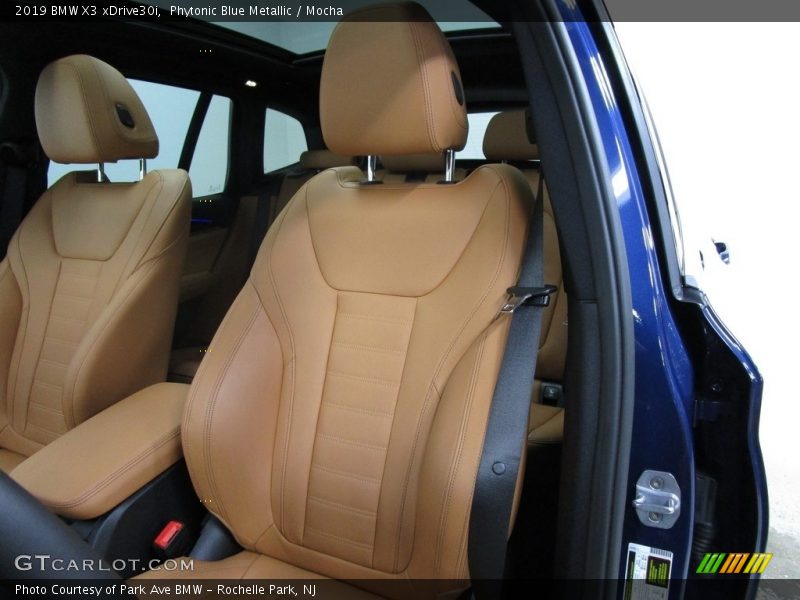Phytonic Blue Metallic / Mocha 2019 BMW X3 xDrive30i