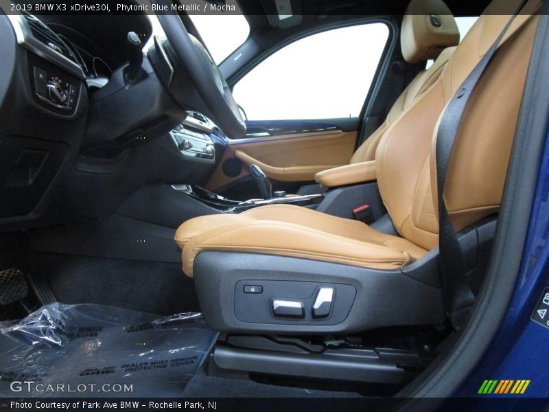 Phytonic Blue Metallic / Mocha 2019 BMW X3 xDrive30i