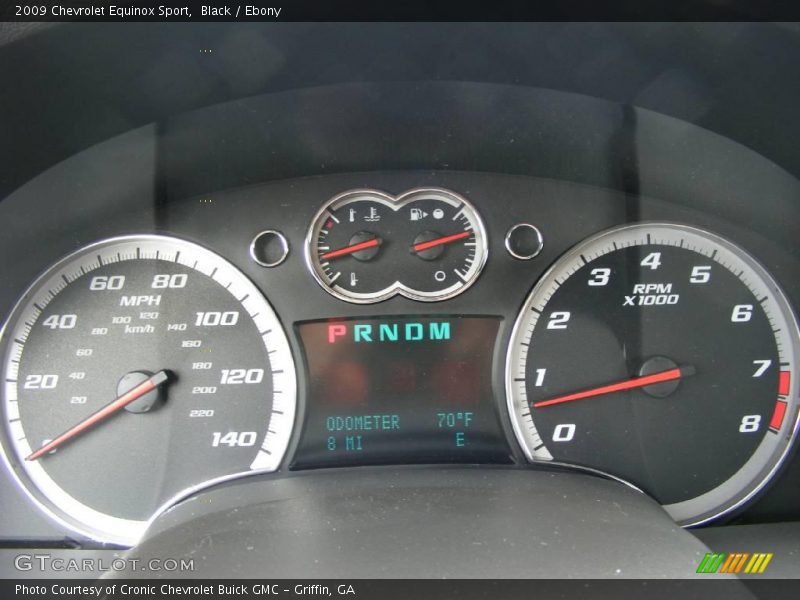 Black / Ebony 2009 Chevrolet Equinox Sport