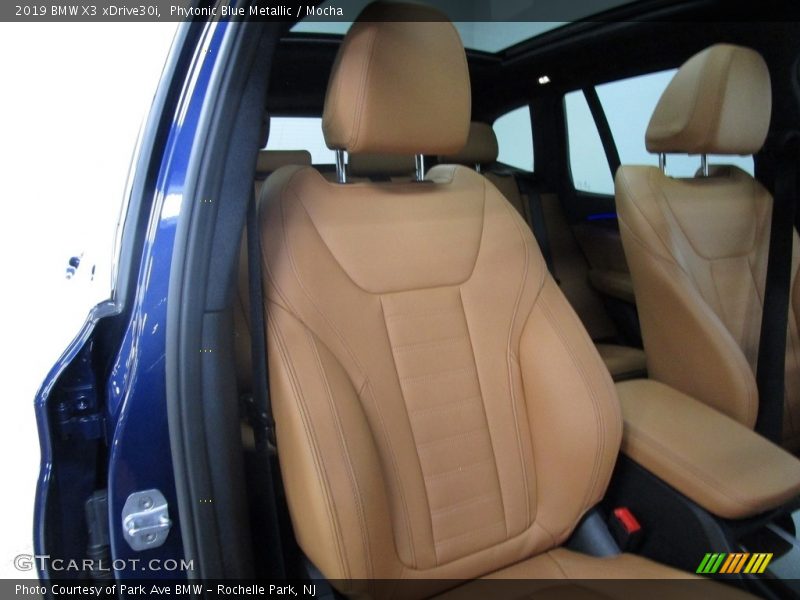 Phytonic Blue Metallic / Mocha 2019 BMW X3 xDrive30i