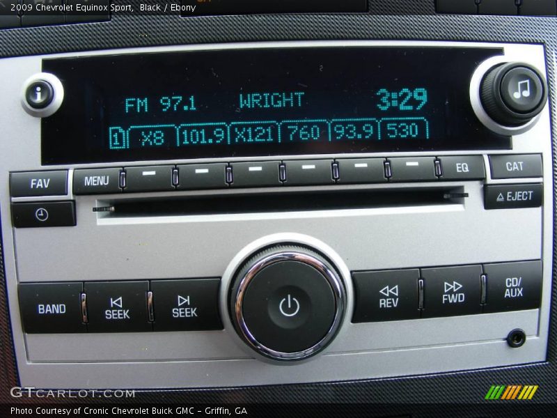 Black / Ebony 2009 Chevrolet Equinox Sport