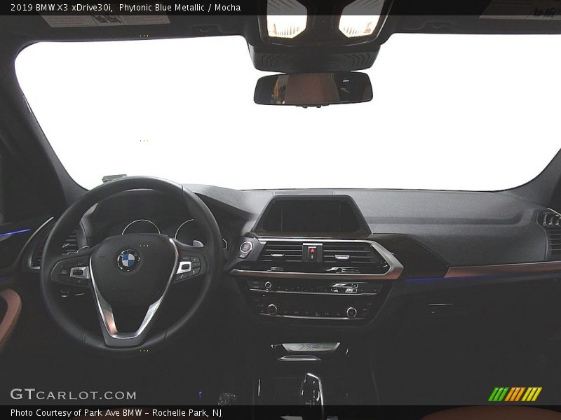 Phytonic Blue Metallic / Mocha 2019 BMW X3 xDrive30i