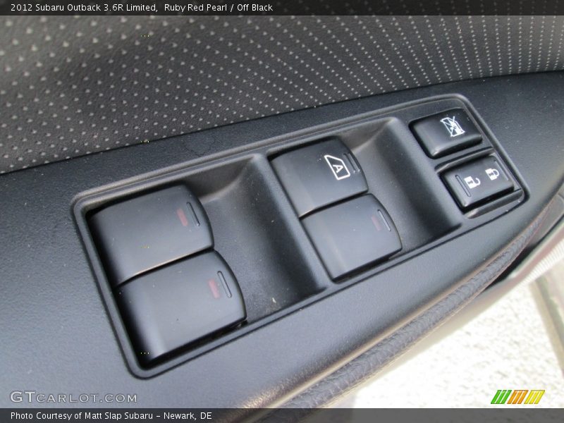 Ruby Red Pearl / Off Black 2012 Subaru Outback 3.6R Limited
