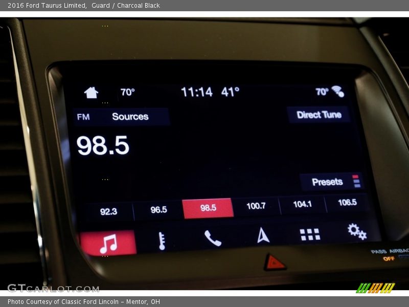 Guard / Charcoal Black 2016 Ford Taurus Limited