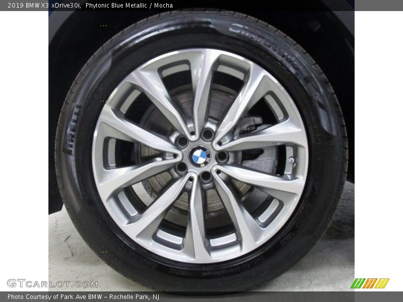 Phytonic Blue Metallic / Mocha 2019 BMW X3 xDrive30i