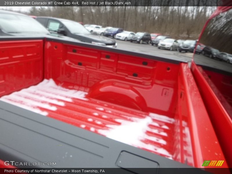 Red Hot / Jet Black/Dark Ash 2019 Chevrolet Colorado WT Crew Cab 4x4