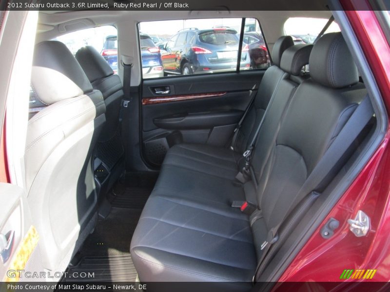 Ruby Red Pearl / Off Black 2012 Subaru Outback 3.6R Limited