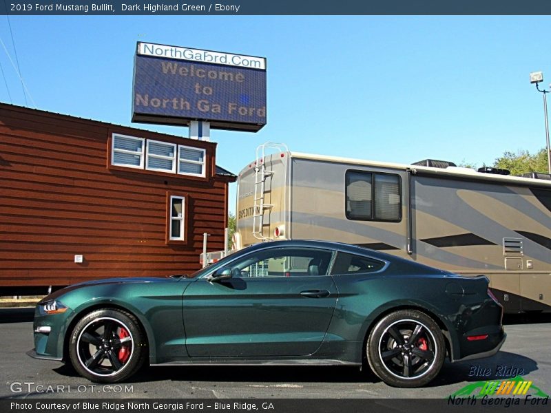 Dark Highland Green / Ebony 2019 Ford Mustang Bullitt