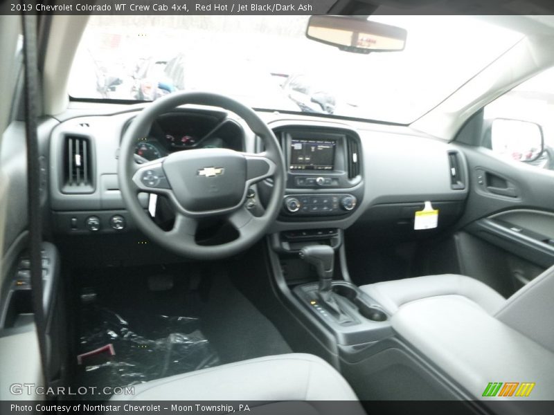 Red Hot / Jet Black/Dark Ash 2019 Chevrolet Colorado WT Crew Cab 4x4