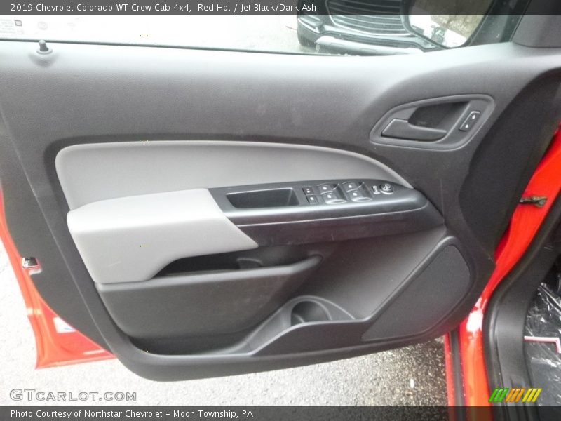 Red Hot / Jet Black/Dark Ash 2019 Chevrolet Colorado WT Crew Cab 4x4
