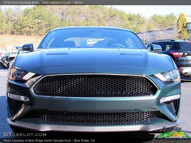 Dark Highland Green / Ebony 2019 Ford Mustang Bullitt