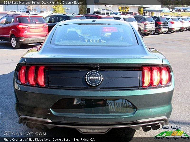Dark Highland Green / Ebony 2019 Ford Mustang Bullitt
