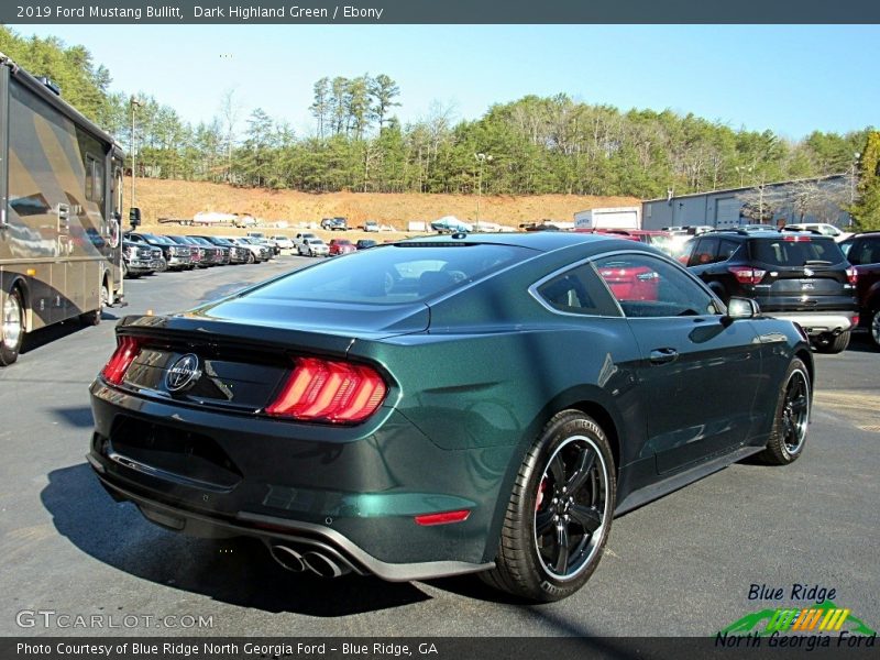 Dark Highland Green / Ebony 2019 Ford Mustang Bullitt