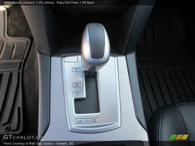 Ruby Red Pearl / Off Black 2012 Subaru Outback 3.6R Limited