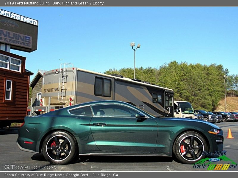 Dark Highland Green / Ebony 2019 Ford Mustang Bullitt