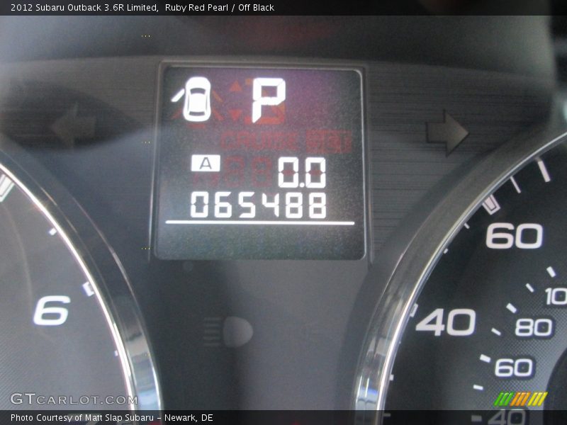 Ruby Red Pearl / Off Black 2012 Subaru Outback 3.6R Limited