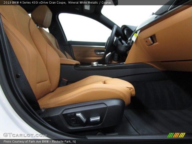 Mineral White Metallic / Cognac 2019 BMW 4 Series 430i xDrive Gran Coupe