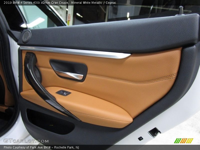 Mineral White Metallic / Cognac 2019 BMW 4 Series 430i xDrive Gran Coupe