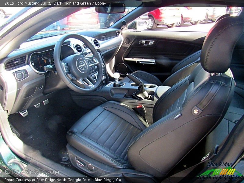Dark Highland Green / Ebony 2019 Ford Mustang Bullitt