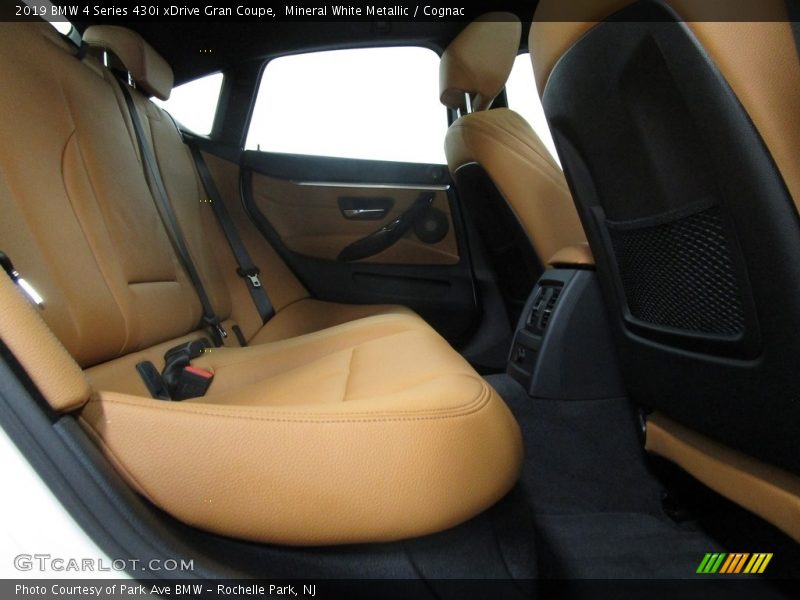 Mineral White Metallic / Cognac 2019 BMW 4 Series 430i xDrive Gran Coupe
