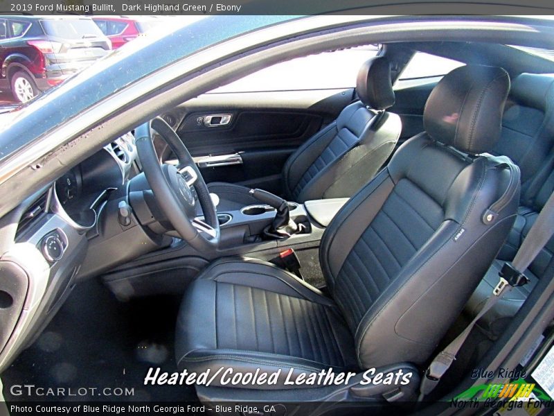 Dark Highland Green / Ebony 2019 Ford Mustang Bullitt