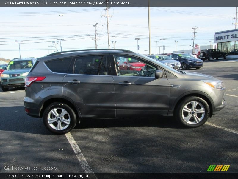 Sterling Gray / Medium Light Stone 2014 Ford Escape SE 1.6L EcoBoost