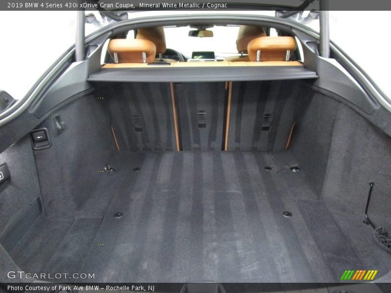 Mineral White Metallic / Cognac 2019 BMW 4 Series 430i xDrive Gran Coupe