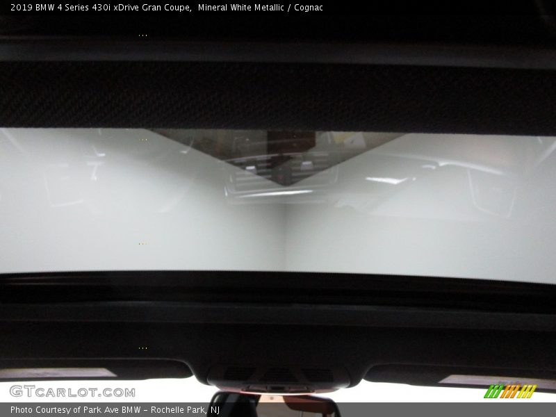 Mineral White Metallic / Cognac 2019 BMW 4 Series 430i xDrive Gran Coupe