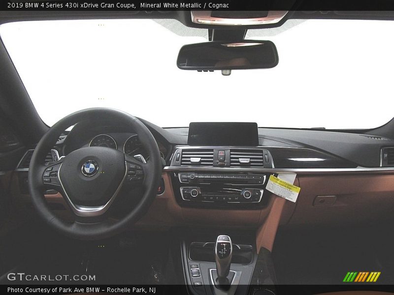 Mineral White Metallic / Cognac 2019 BMW 4 Series 430i xDrive Gran Coupe