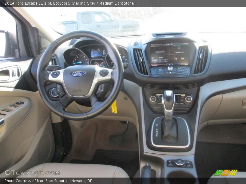 Sterling Gray / Medium Light Stone 2014 Ford Escape SE 1.6L EcoBoost