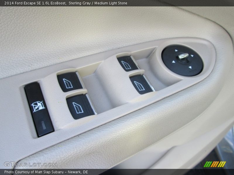 Sterling Gray / Medium Light Stone 2014 Ford Escape SE 1.6L EcoBoost