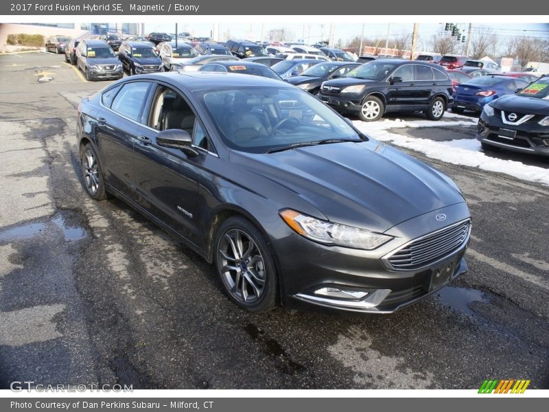 Magnetic / Ebony 2017 Ford Fusion Hybrid SE