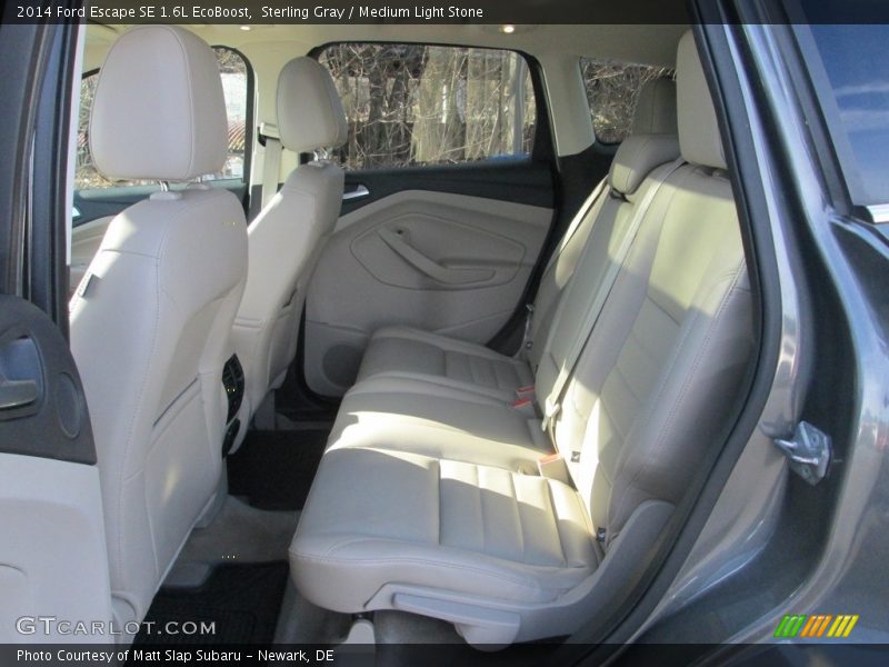Sterling Gray / Medium Light Stone 2014 Ford Escape SE 1.6L EcoBoost